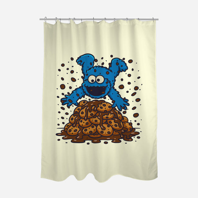 Cookie Dive-None-Polyester-Shower Curtain-Xentee