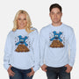 Cookie Dive-Unisex-Crew Neck-Sweatshirt-Xentee