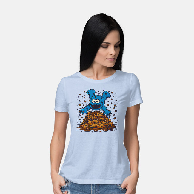 Cookie Dive-Womens-Basic-Tee-Xentee