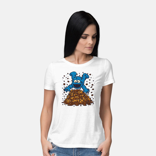 Cookie Dive-Womens-Basic-Tee-Xentee