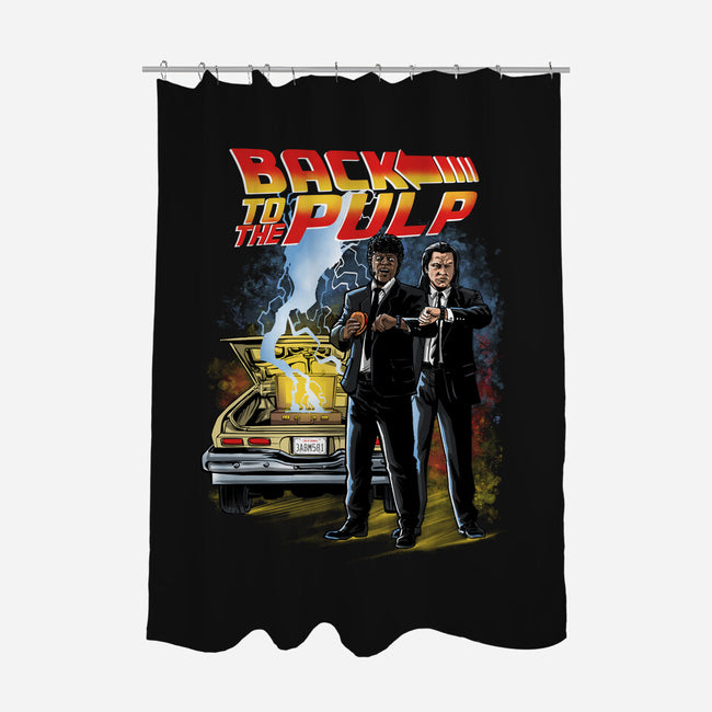 Back To The Pulp-None-Polyester-Shower Curtain-zascanauta