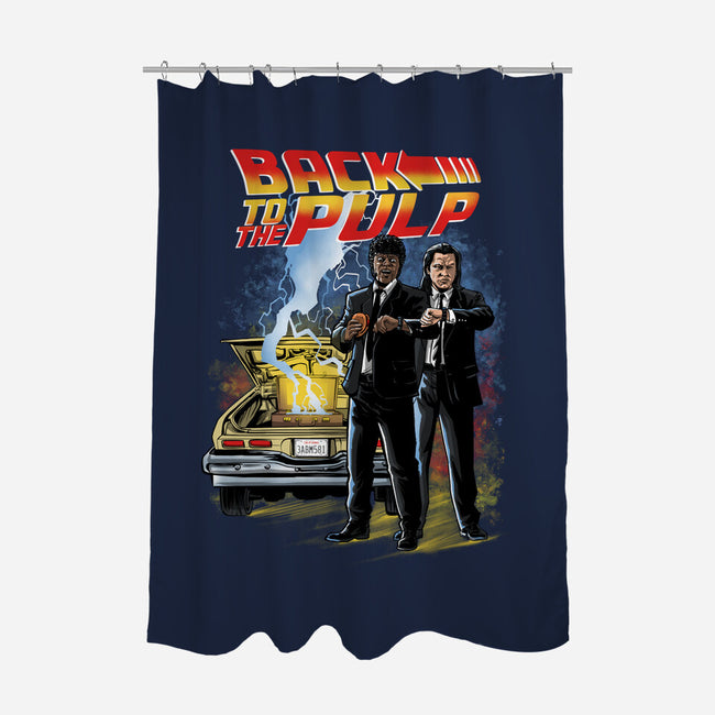 Back To The Pulp-None-Polyester-Shower Curtain-zascanauta
