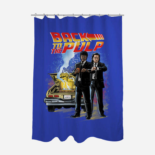 Back To The Pulp-None-Polyester-Shower Curtain-zascanauta