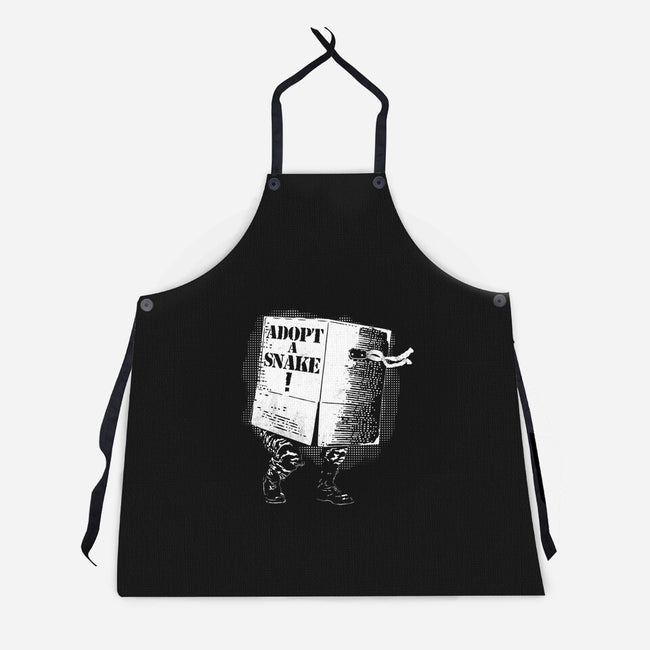 Adopt A Snake-Unisex-Kitchen-Apron-rocketman_art