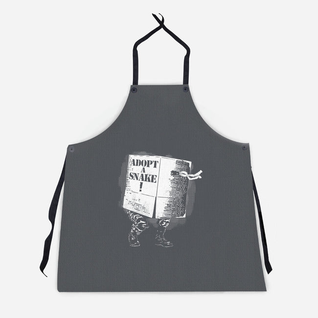Adopt A Snake-Unisex-Kitchen-Apron-rocketman_art