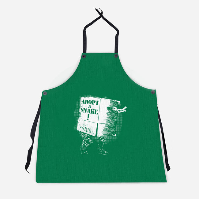 Adopt A Snake-Unisex-Kitchen-Apron-rocketman_art