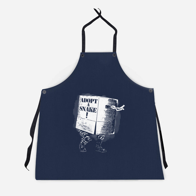 Adopt A Snake-Unisex-Kitchen-Apron-rocketman_art
