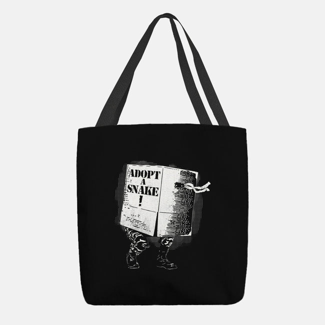 Adopt A Snake-None-Basic Tote-Bag-rocketman_art