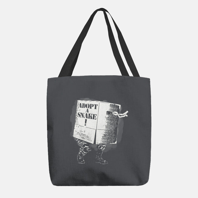 Adopt A Snake-None-Basic Tote-Bag-rocketman_art