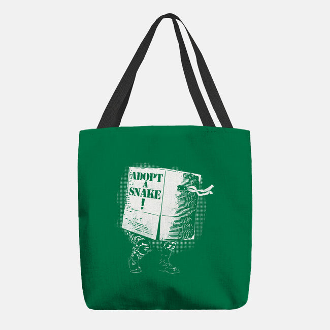 Adopt A Snake-None-Basic Tote-Bag-rocketman_art