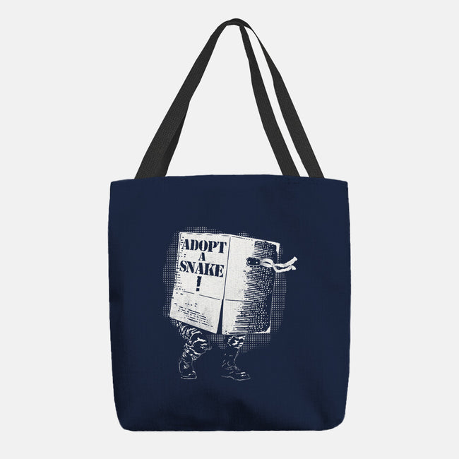 Adopt A Snake-None-Basic Tote-Bag-rocketman_art