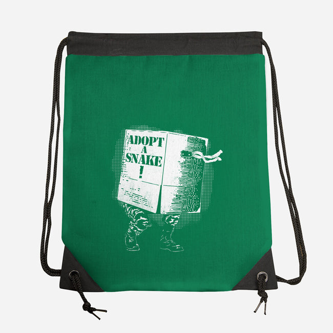 Adopt A Snake-None-Drawstring-Bag-rocketman_art