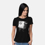 Adopt A Snake-Womens-Basic-Tee-rocketman_art