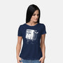 Adopt A Snake-Womens-Basic-Tee-rocketman_art