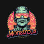 Stay Monstrous-Youth-Crew Neck-Sweatshirt-glitchygorilla
