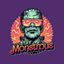 Stay Monstrous-Womens-Fitted-Tee-glitchygorilla