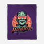 Stay Monstrous-None-Fleece-Blanket-glitchygorilla
