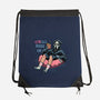 Chill Mode On-None-Drawstring-Bag-glitchygorilla