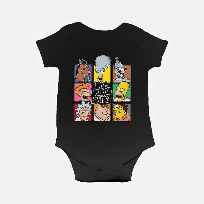 The Drunk Bunch-Baby-Basic-Onesie-turborat14