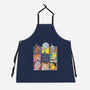 The Drunk Bunch-Unisex-Kitchen-Apron-turborat14