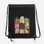The Drunk Bunch-None-Drawstring-Bag-turborat14