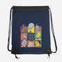 The Drunk Bunch-None-Drawstring-Bag-turborat14