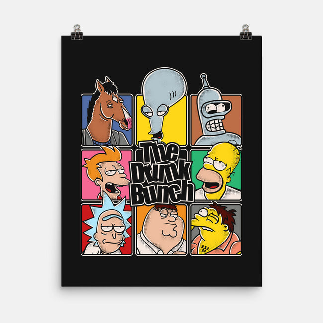 The Drunk Bunch-None-Matte-Poster-turborat14
