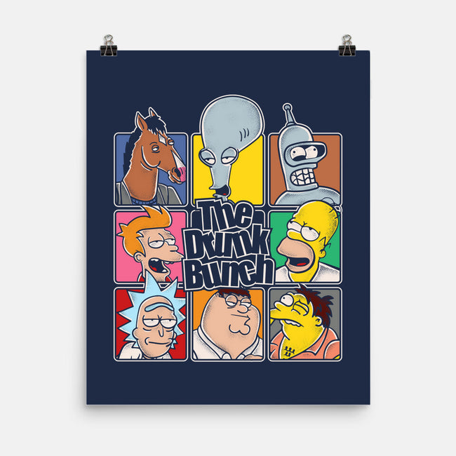 The Drunk Bunch-None-Matte-Poster-turborat14
