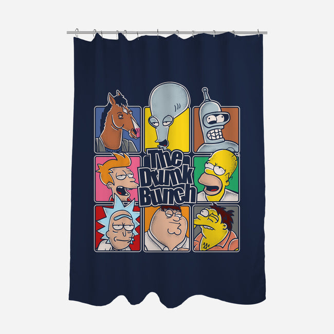 The Drunk Bunch-None-Polyester-Shower Curtain-turborat14