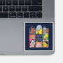 The Drunk Bunch-None-Glossy-Sticker-turborat14