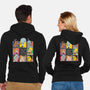 The Drunk Bunch-Unisex-Zip-Up-Sweatshirt-turborat14