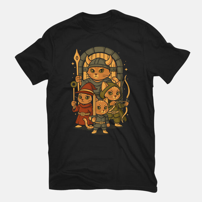 Dungeons And Cats-Mens-Premium-Tee-Eoli Studio