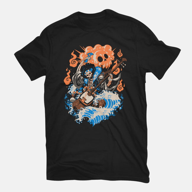 Wave Of Souls-Womens-Fitted-Tee-Estudio Horta
