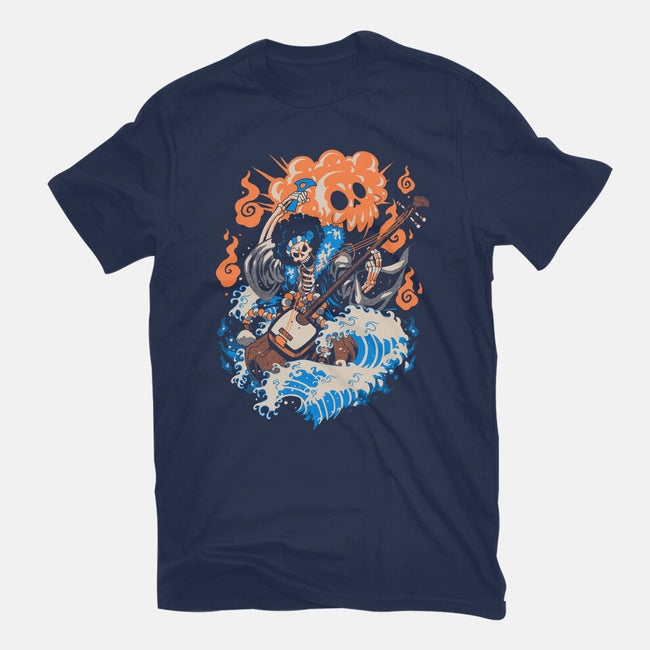 Wave Of Souls-Womens-Fitted-Tee-Estudio Horta