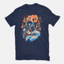 Wave Of Souls-Mens-Basic-Tee-Estudio Horta