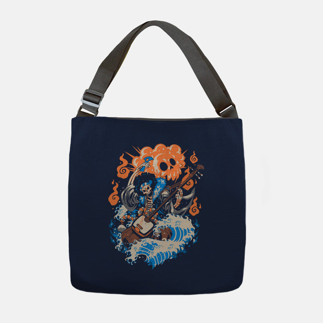 Wave Of Souls-None-Adjustable Tote-Bag-Estudio Horta