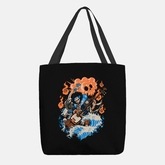 Wave Of Souls-None-Basic Tote-Bag-Estudio Horta