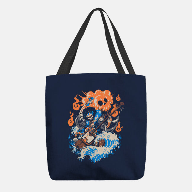 Wave Of Souls-None-Basic Tote-Bag-Estudio Horta