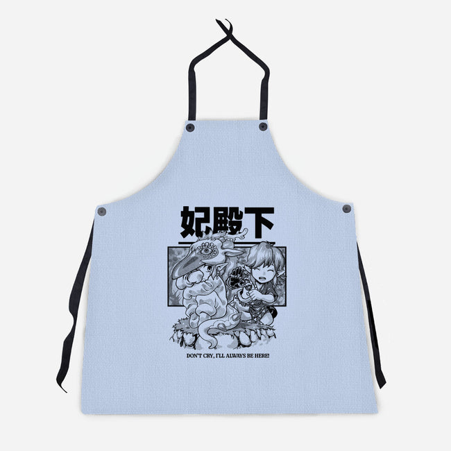 Tears Of The Princess-Unisex-Kitchen-Apron-Estudio Horta