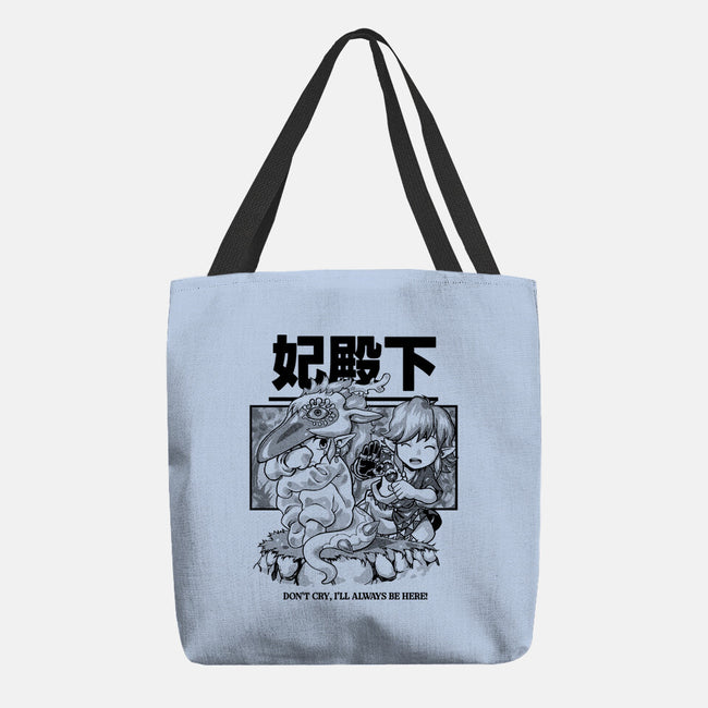 Tears Of The Princess-None-Basic Tote-Bag-Estudio Horta