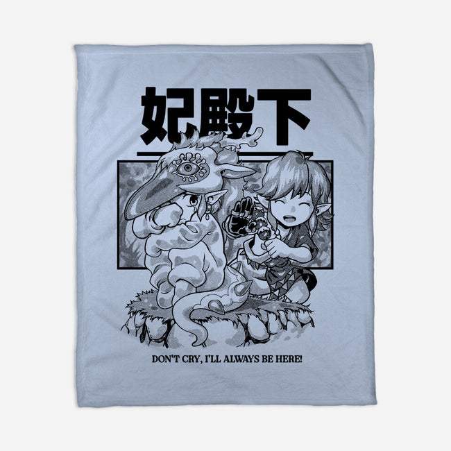 Tears Of The Princess-None-Fleece-Blanket-Estudio Horta