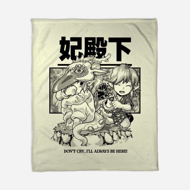 Tears Of The Princess-None-Fleece-Blanket-Estudio Horta