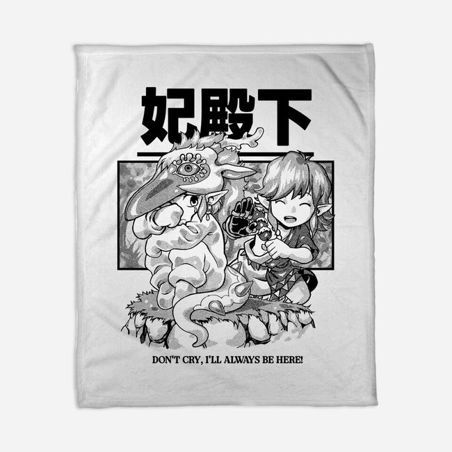 Tears Of The Princess-None-Fleece-Blanket-Estudio Horta