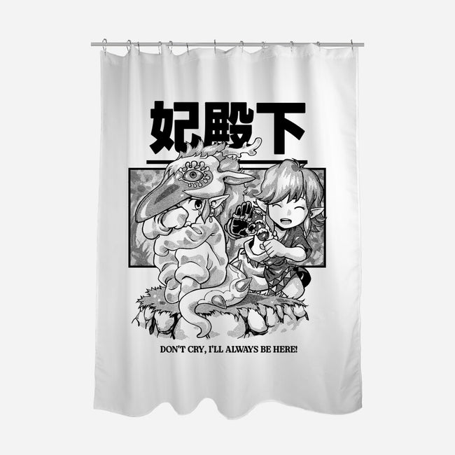 Tears Of The Princess-None-Polyester-Shower Curtain-Estudio Horta