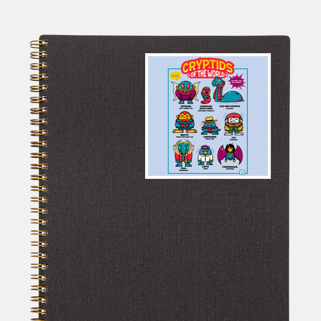 Cryptids Of The World-None-Glossy-Sticker-krisren28