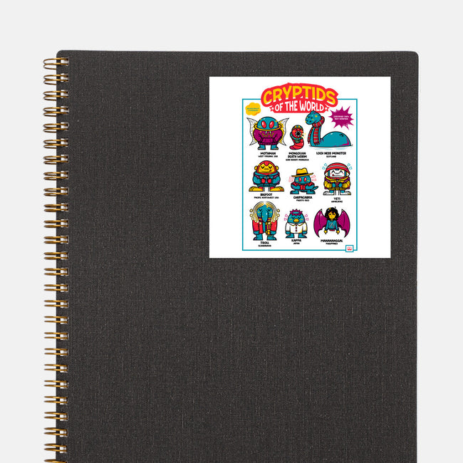 Cryptids Of The World-None-Glossy-Sticker-krisren28