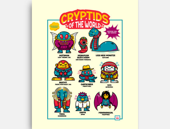 Cryptids Of The World