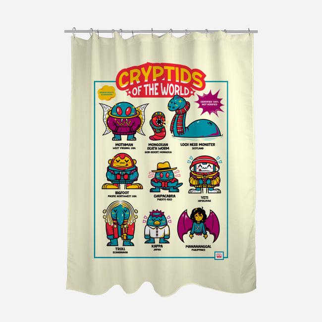 Cryptids Of The World-None-Polyester-Shower Curtain-krisren28