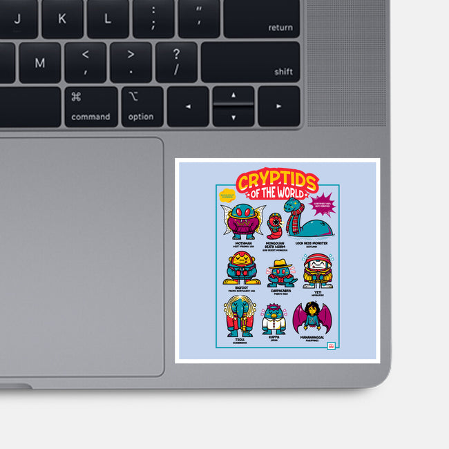 Cryptids Of The World-None-Glossy-Sticker-krisren28