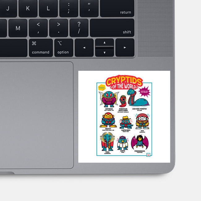 Cryptids Of The World-None-Glossy-Sticker-krisren28